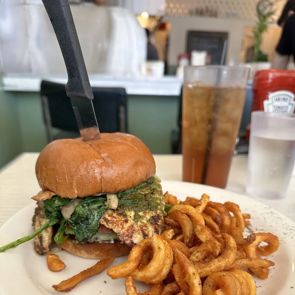 Cilantro Chicken Sandwich