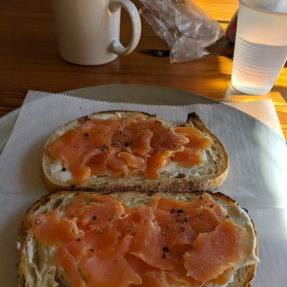 Smoked Salmon Toast
