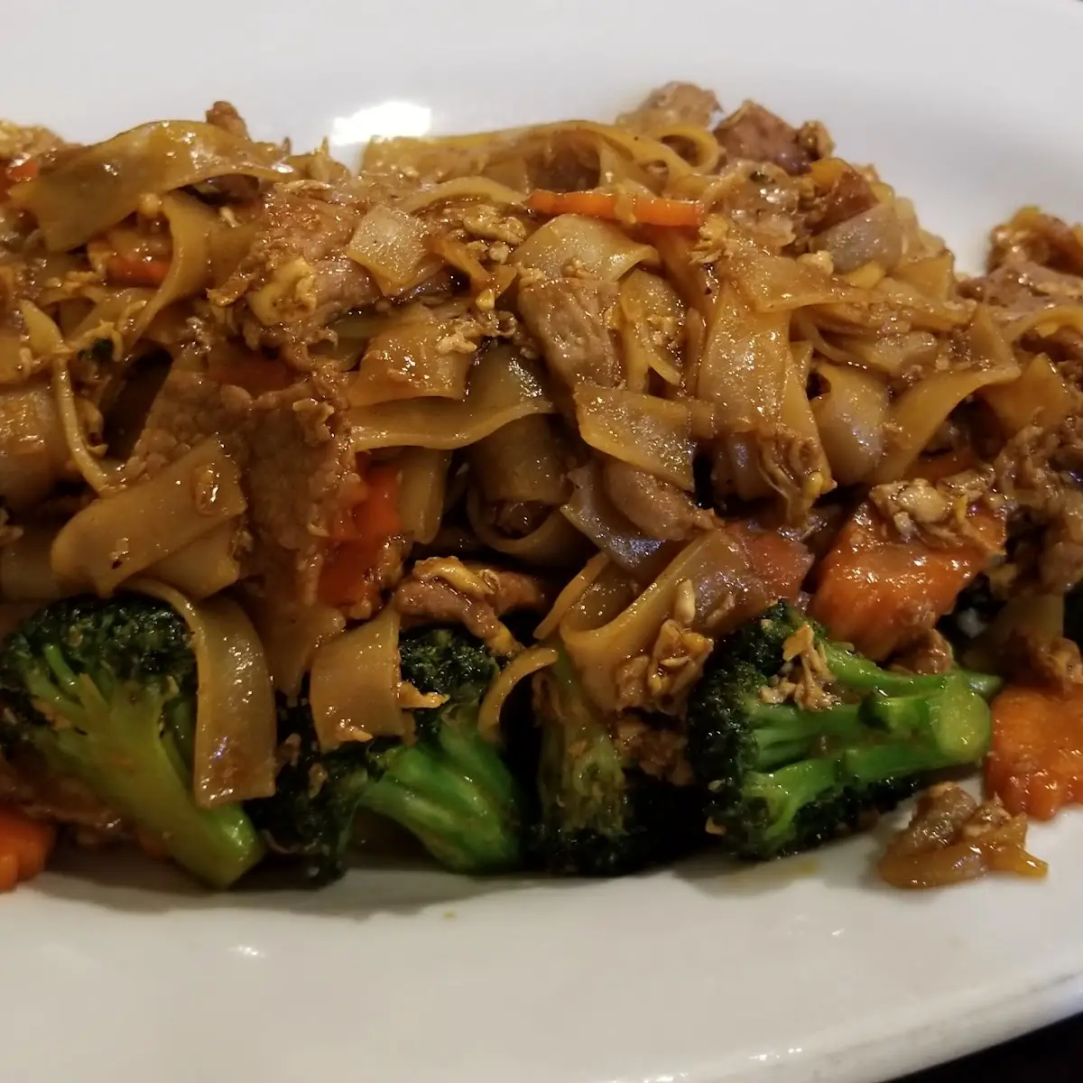 V2. Saute Chicken or Beef, Fried Eggroll and Noodle Salad