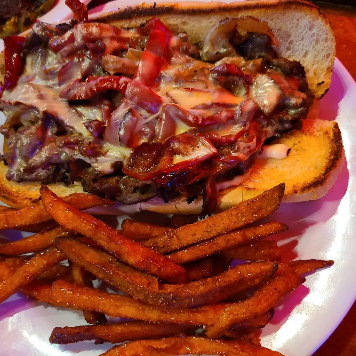 Philly Cheese Steak Sandwich