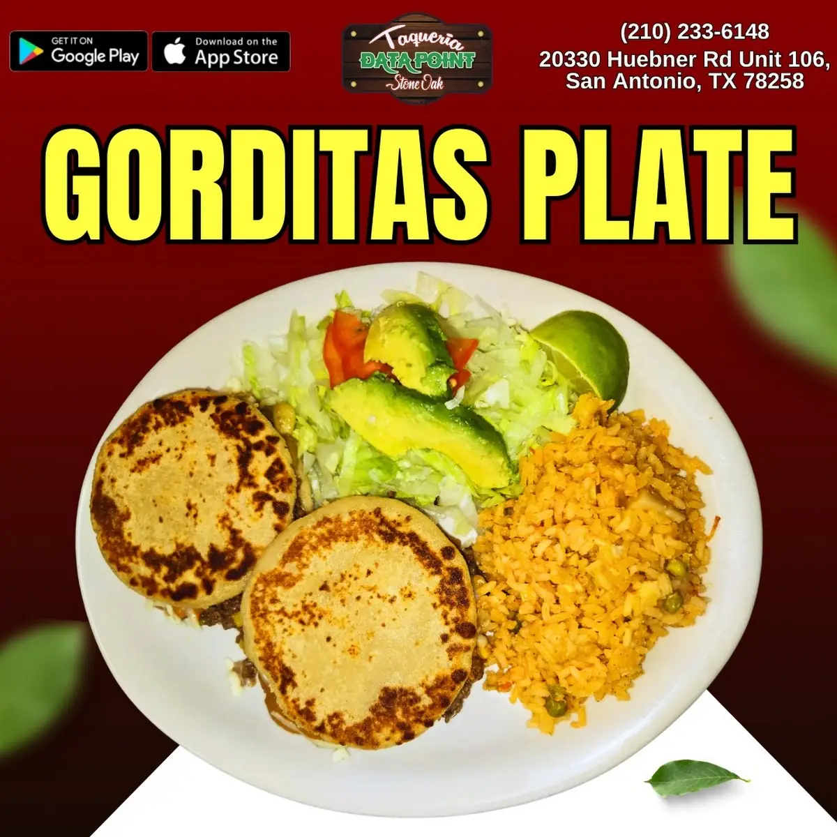 Gorditas 25 Gorditas Plate 2