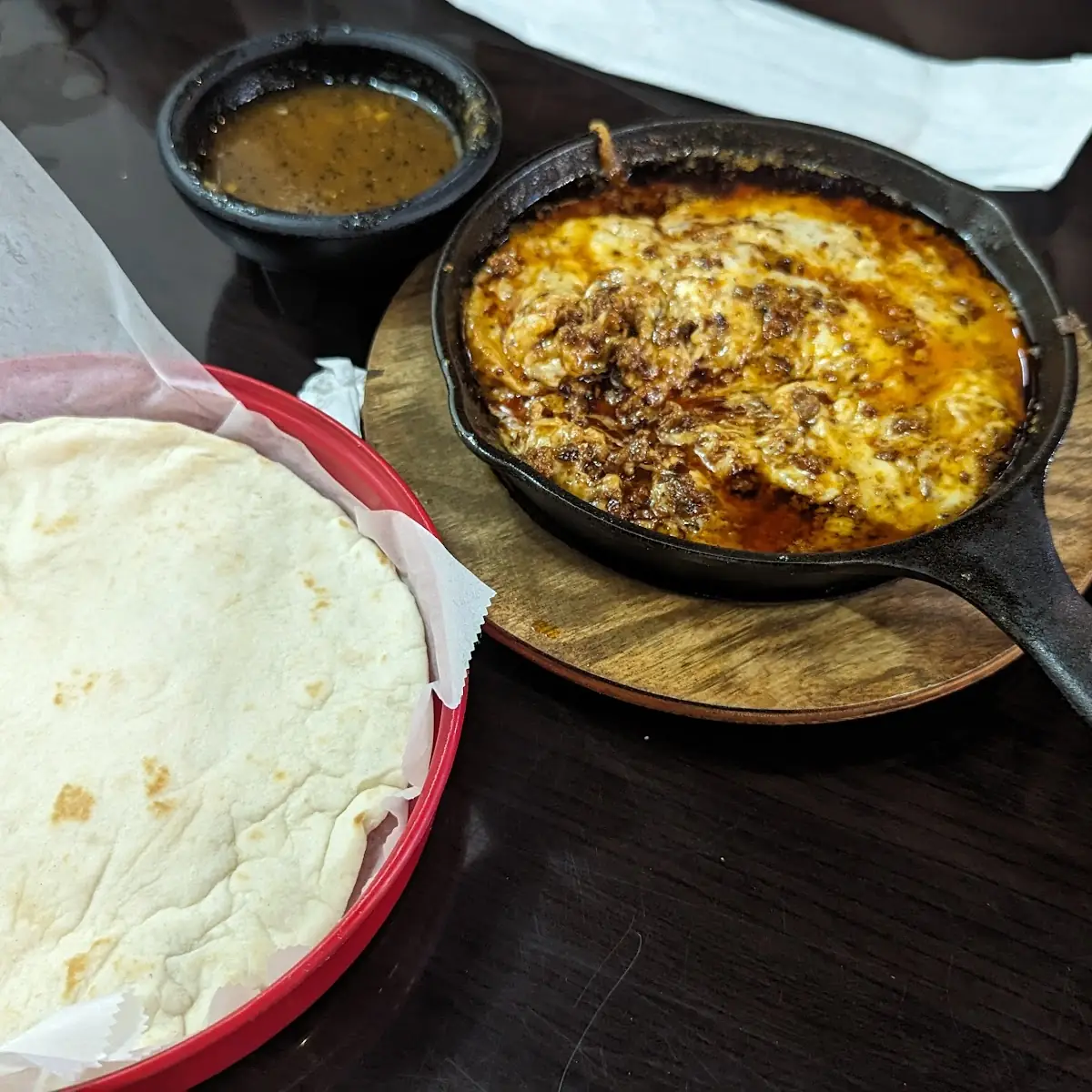 Queso Fundido Molten Cheese