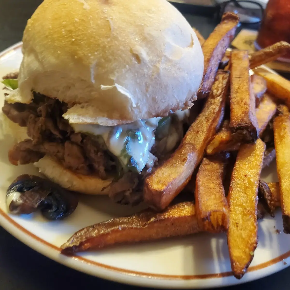 Philly Cheese Steak Sandwich