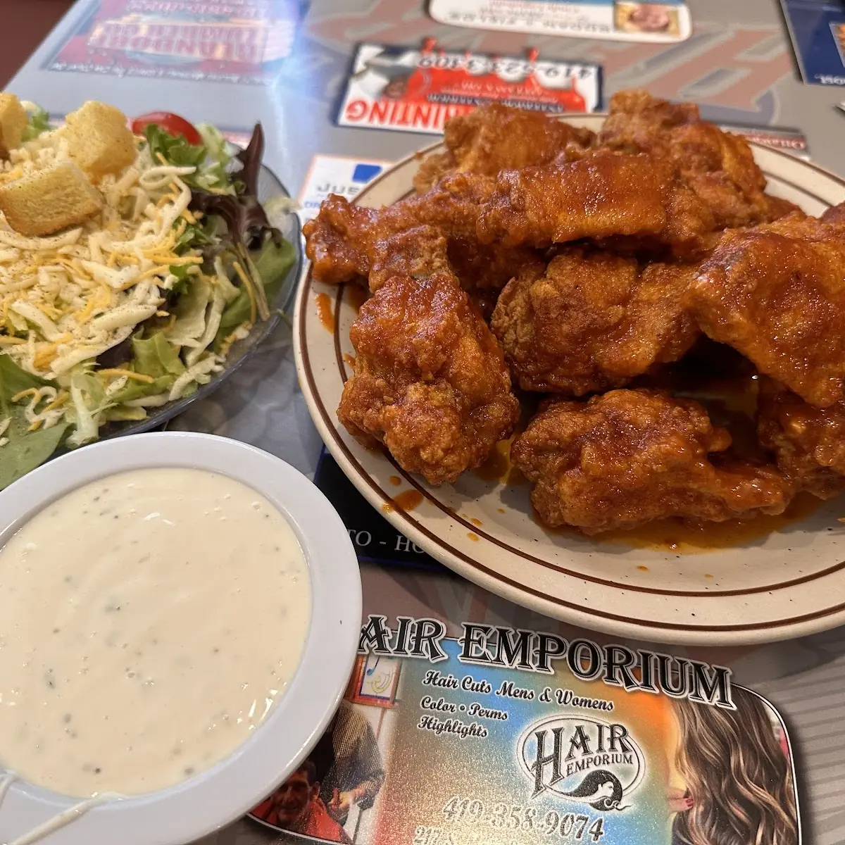 Buffalo Wings Side Salad