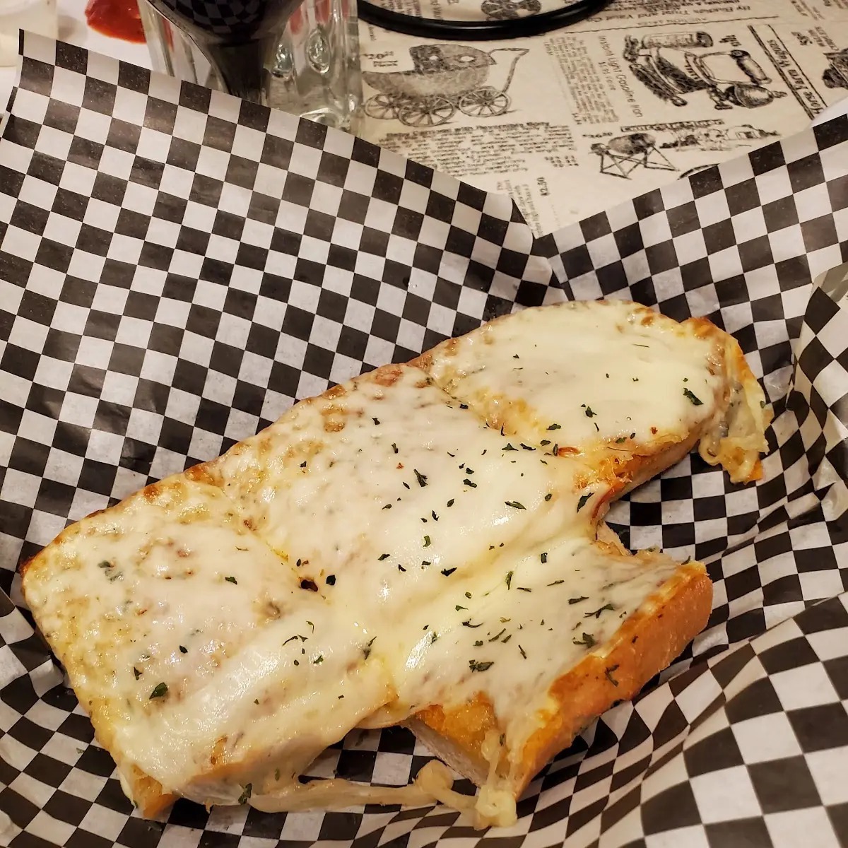 Cheesy Garlic Bread