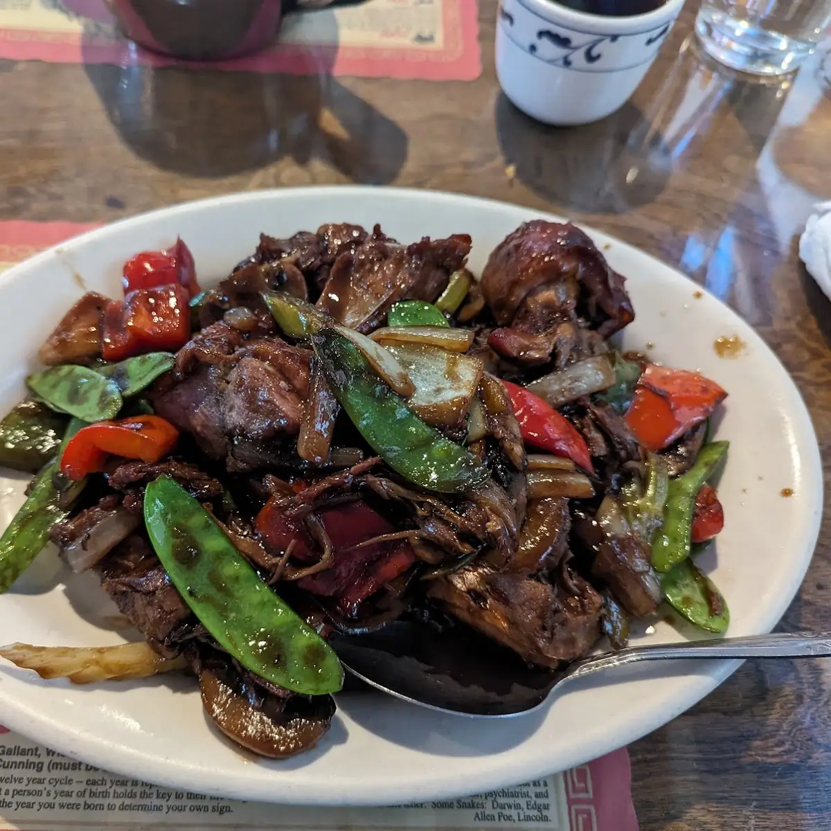 Beef with Black Bean Sauce