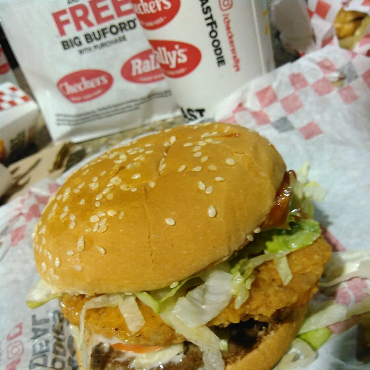 It's a Burger and a Chicken Burger