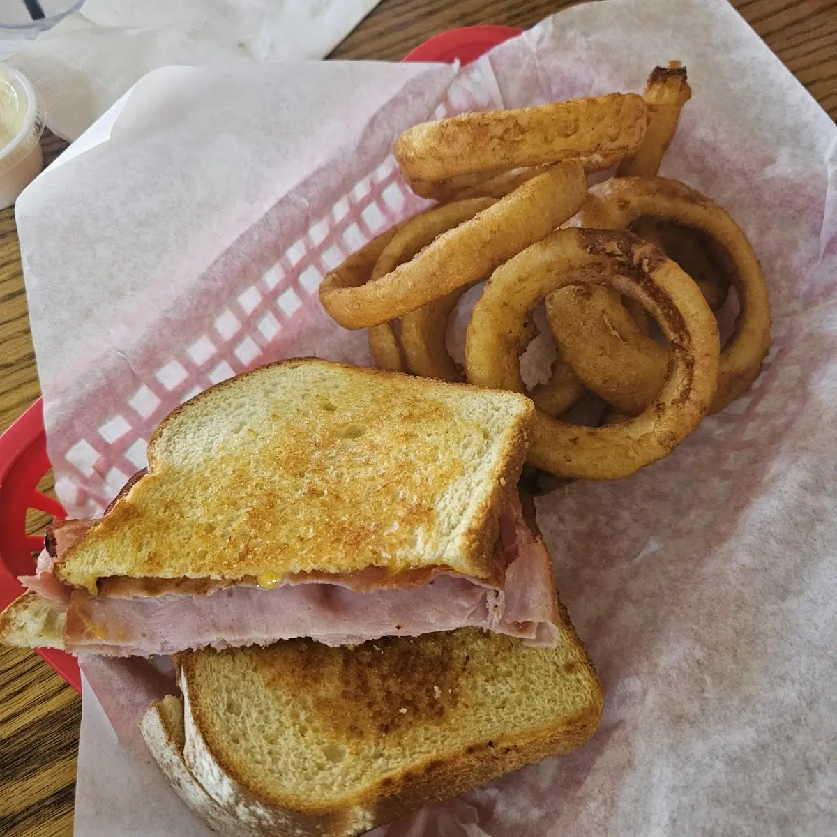 Grilled Ham and Cheese Sandwich