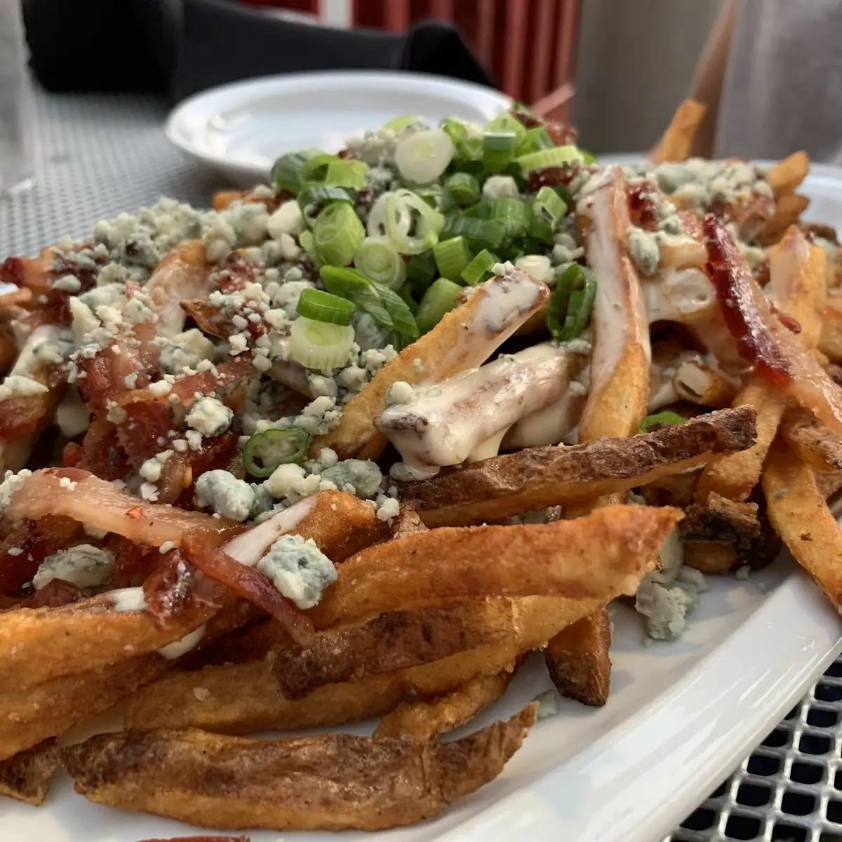 Bacon Blue Cheese Fries