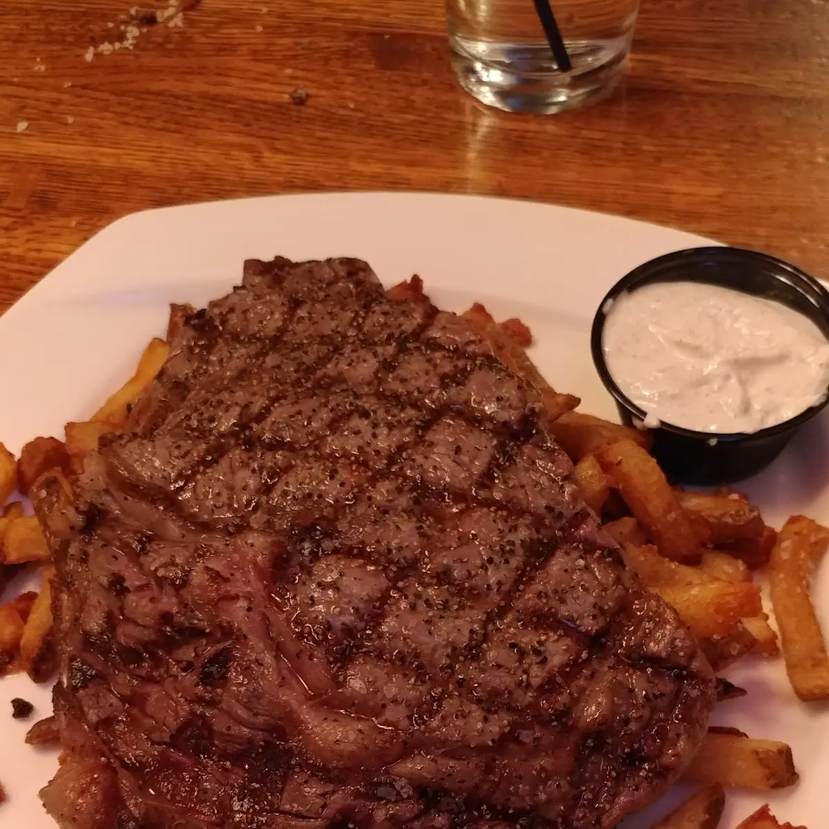 Ribeye and Fries