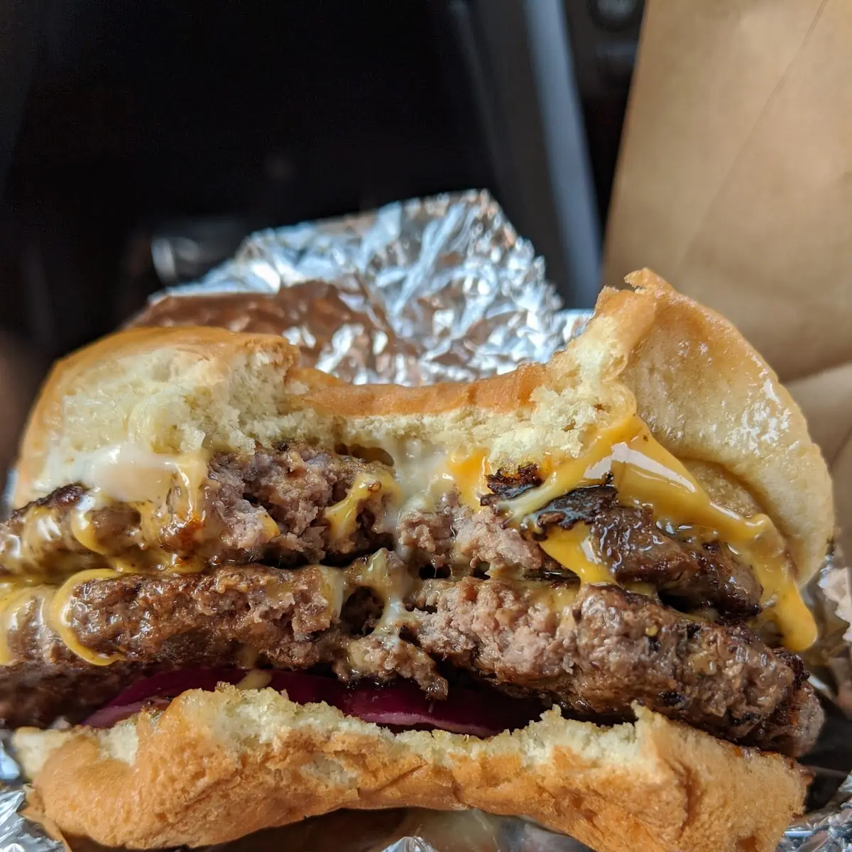 Muganator Triple Cheeseburger