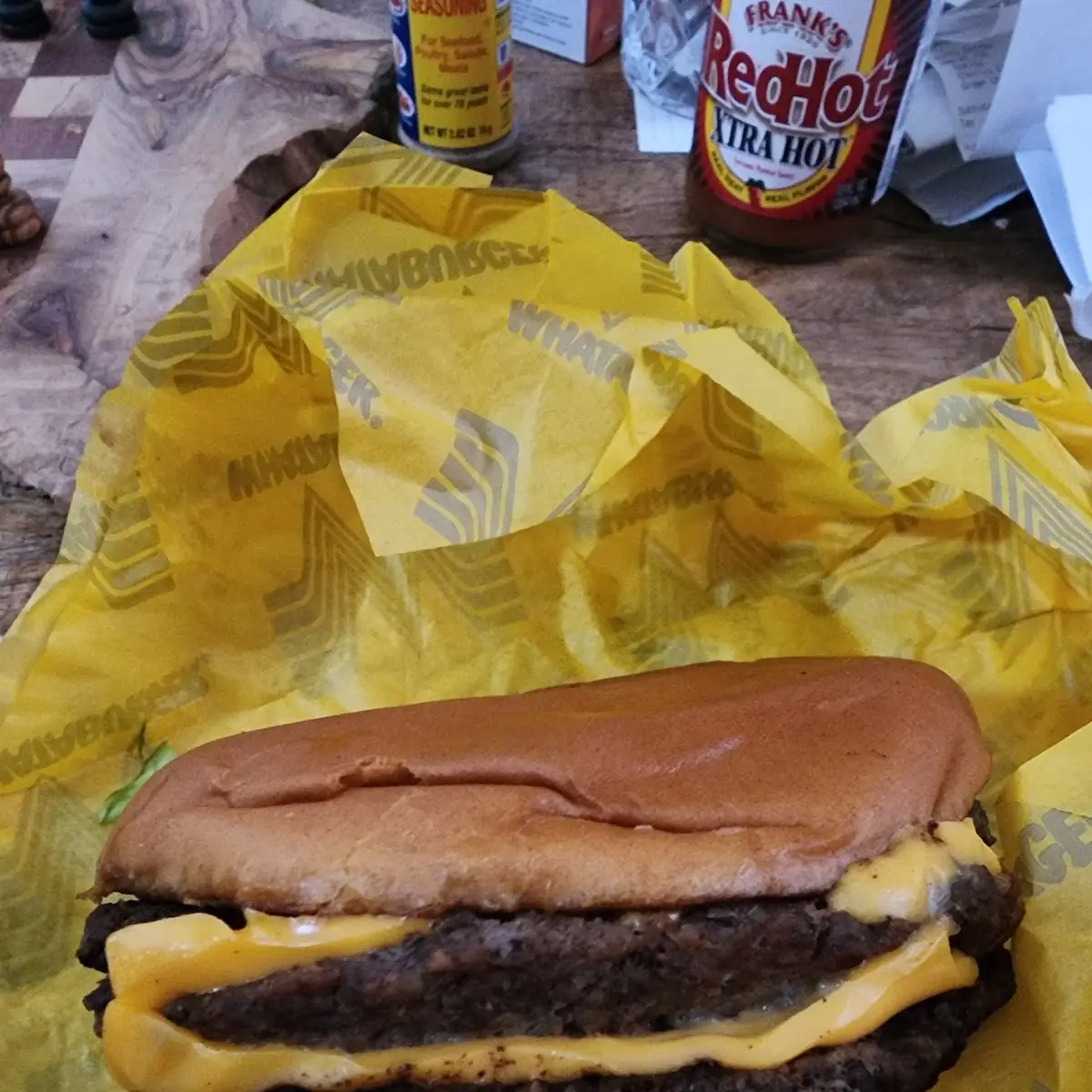 Triple Cheeseburger