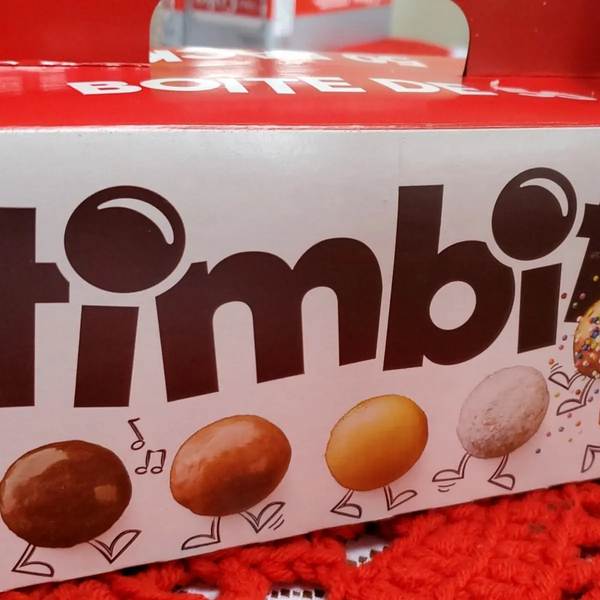 Chocolate Glazed Timbit, Tim Hortons