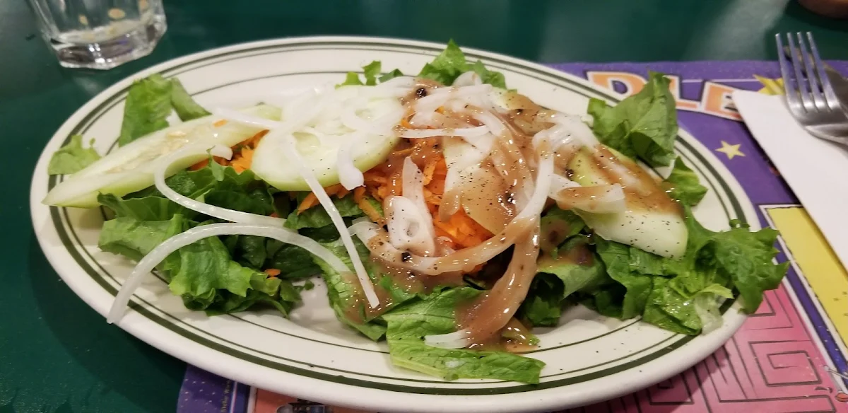 Garden Salad with Balsamic Dressing
