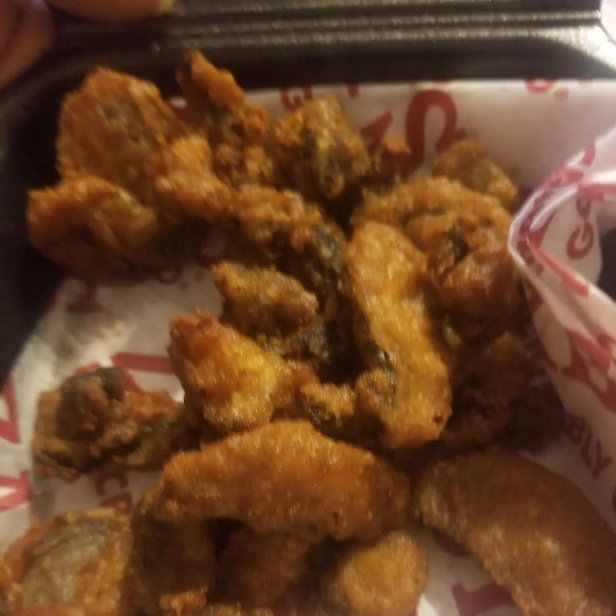 Spicy Fried Mushrooms
