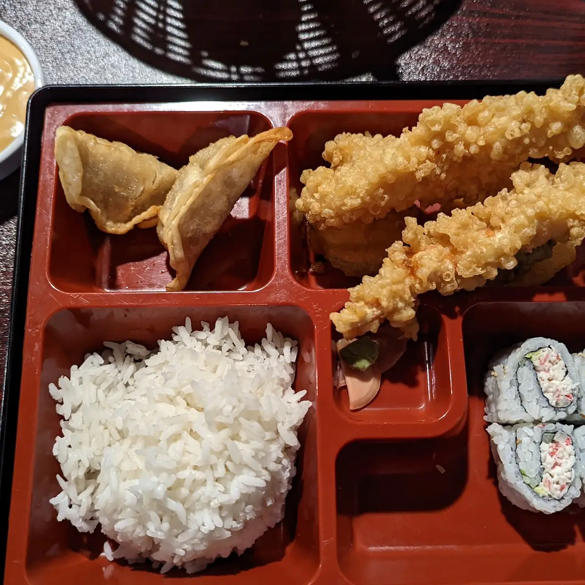 Shrimp Tempura Bento Box