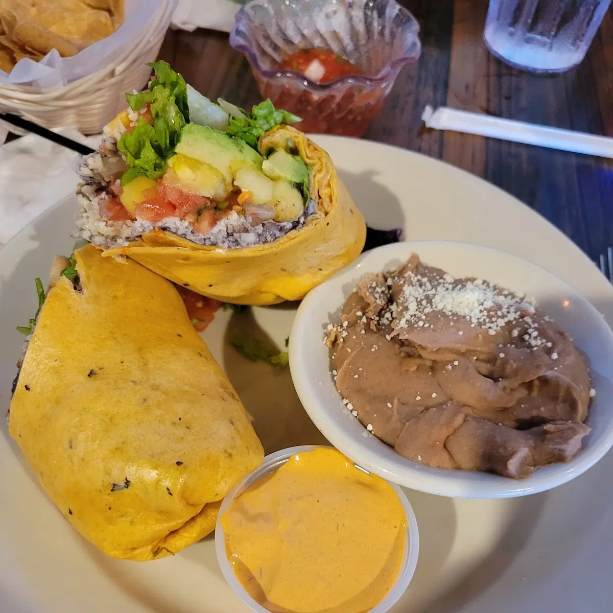 Baja Chicken Wrap