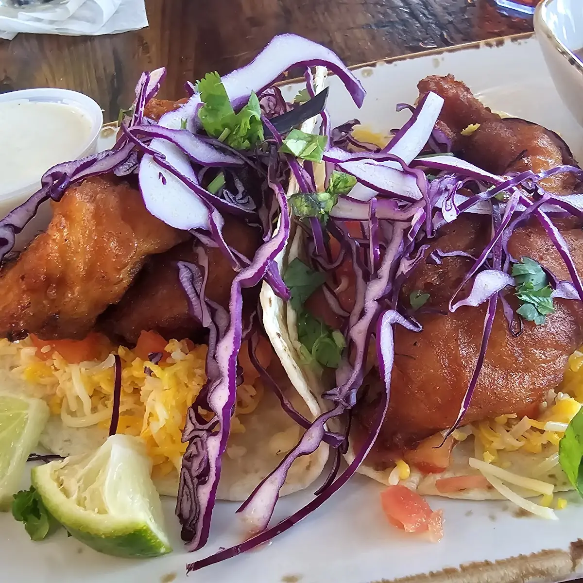 Flounder Tacos