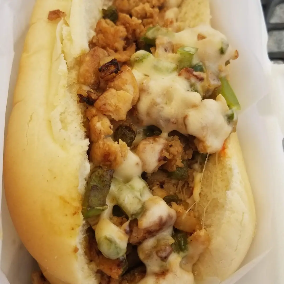 Breaded Chicken Patty Sandwich