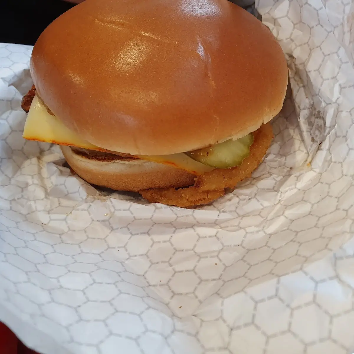 BBQ Chicken Burger Grilled