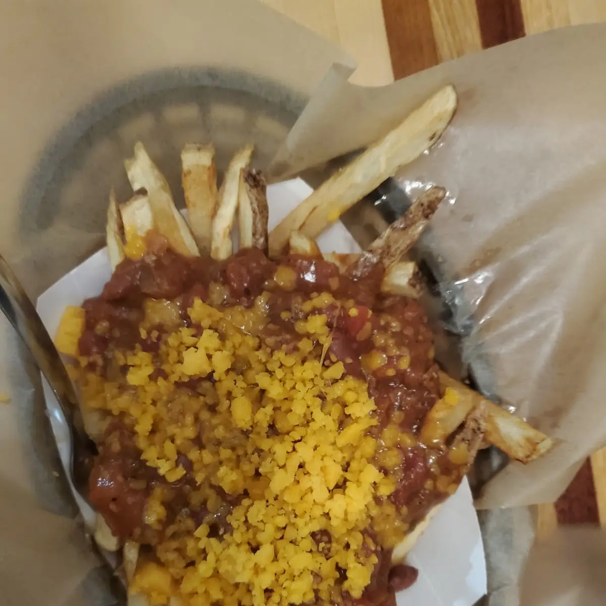 Chili Cheese Wilbo Fries