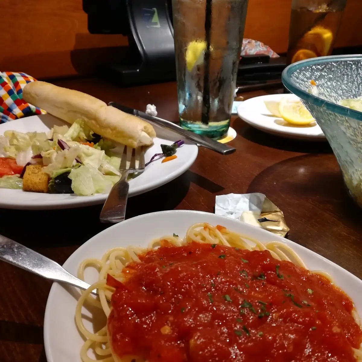 Lunch Spaghetti with Marinara