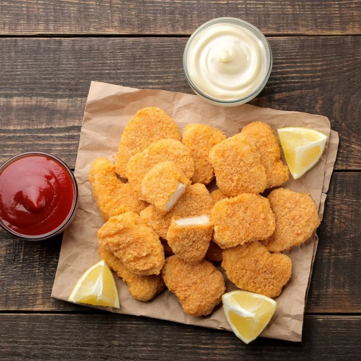 Kid's Chicken Nuggets Plate