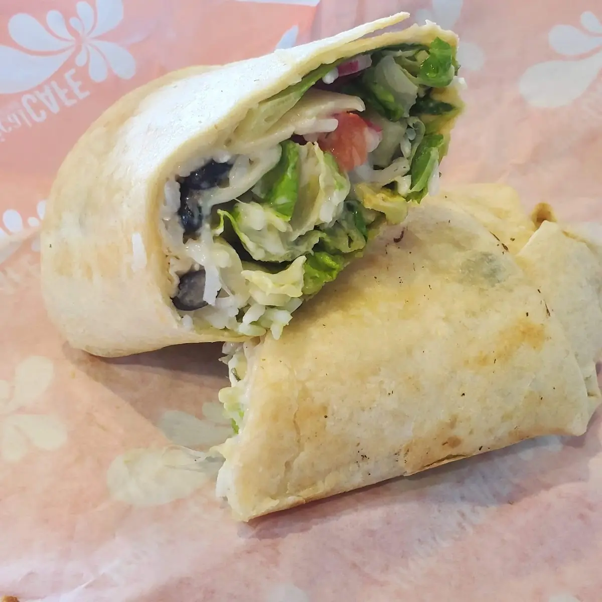 Spinach Feta & Pesto Wrap