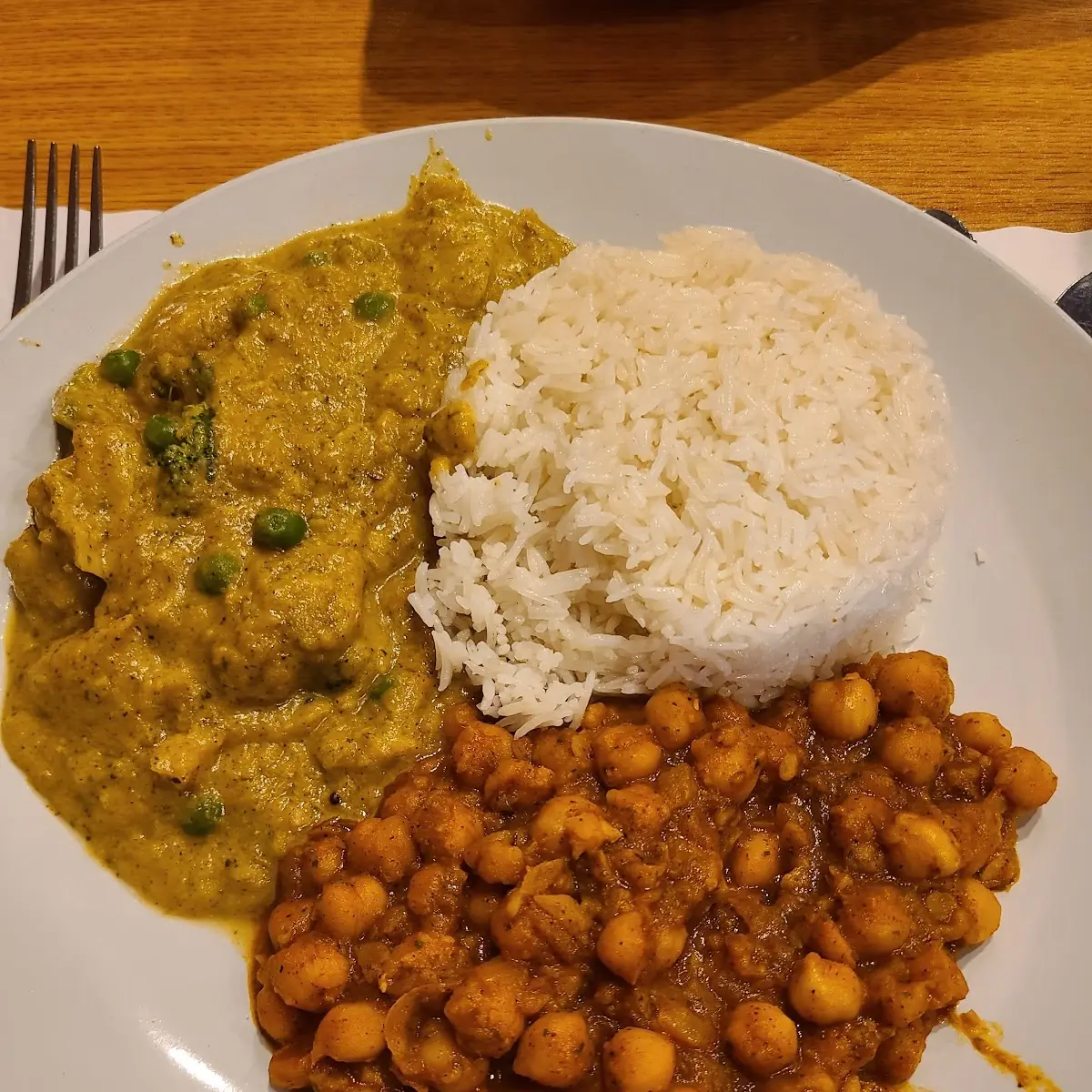Chicken Makhani and Saag Paneer