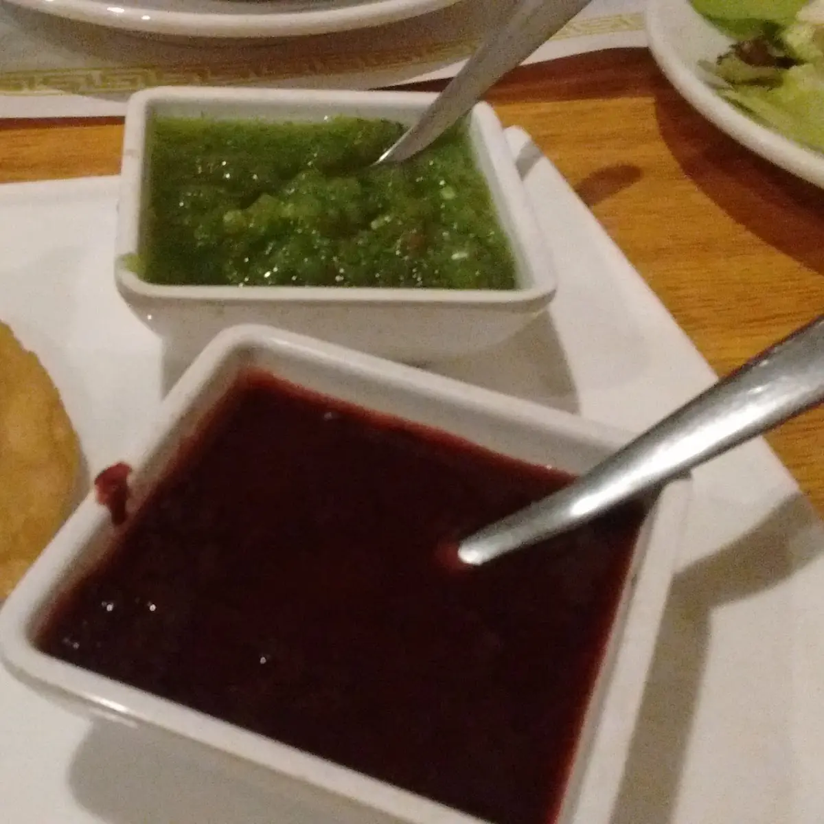 Samosas and Chicken Tikka
