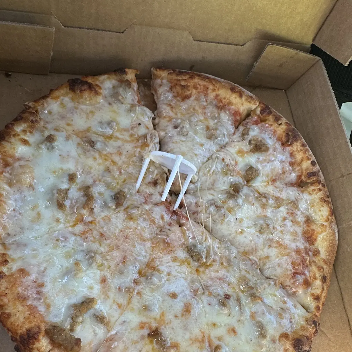 Sausage N Cheese Pizza