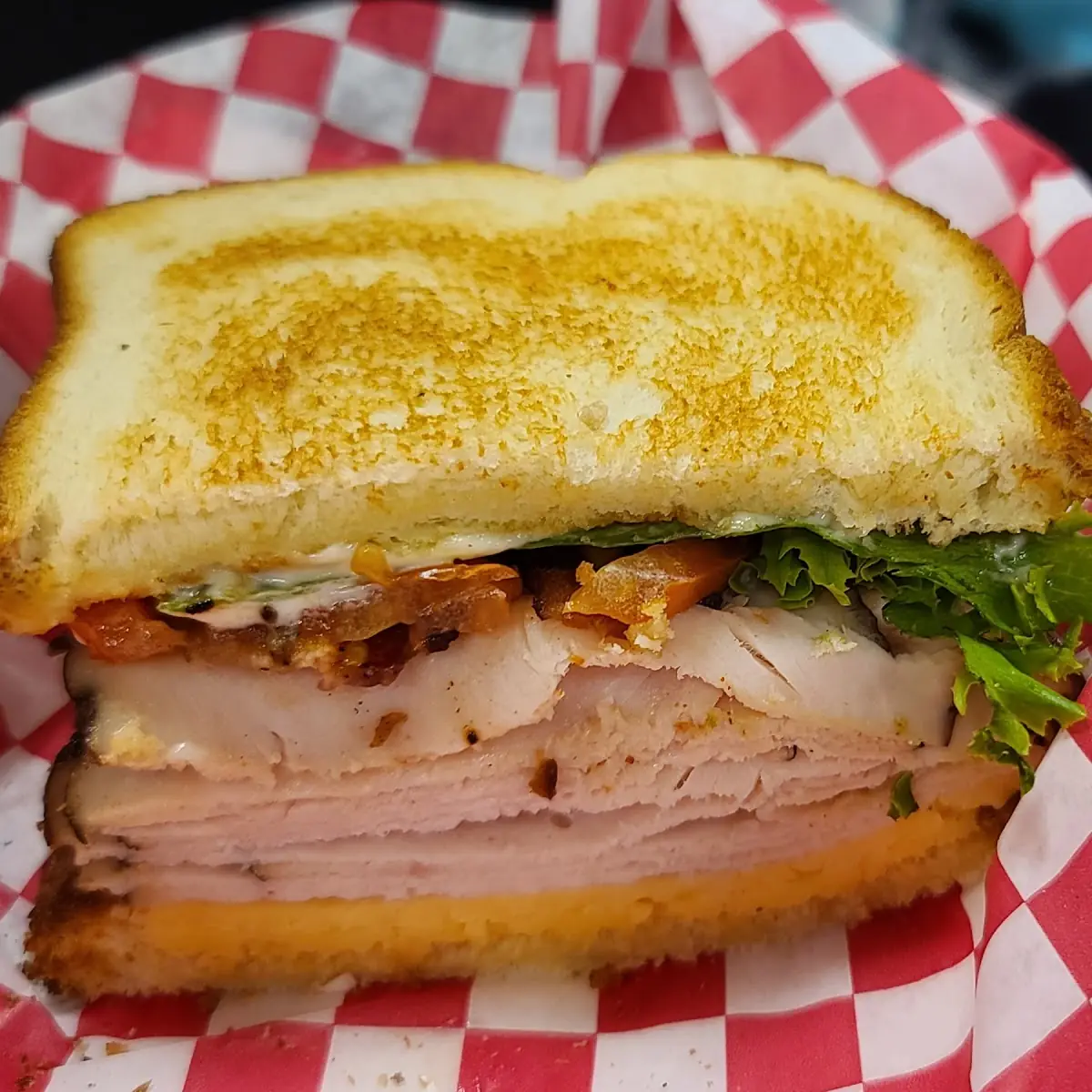 Turkey Bacon Sandwich