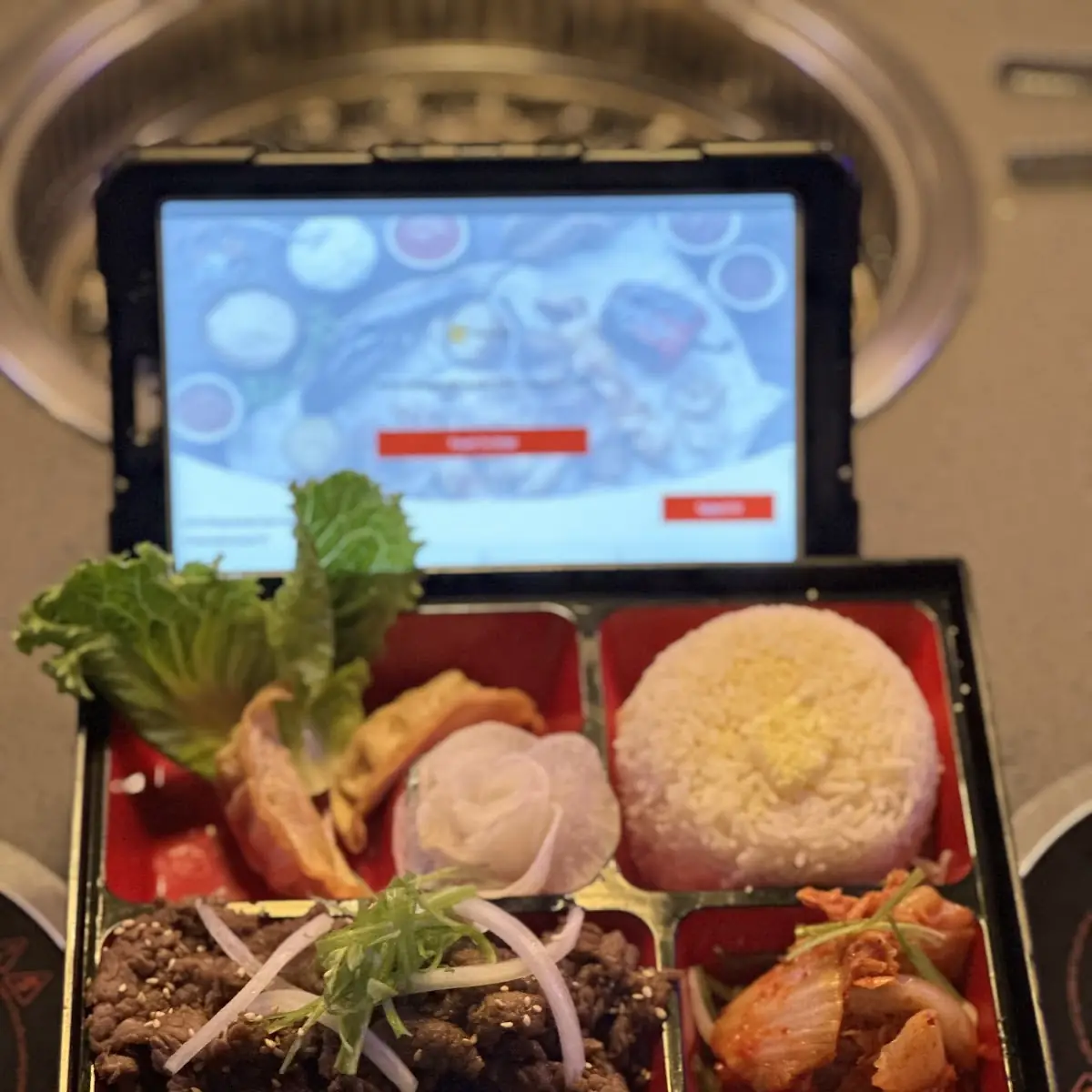 Signature Pork Cheek Bento Box