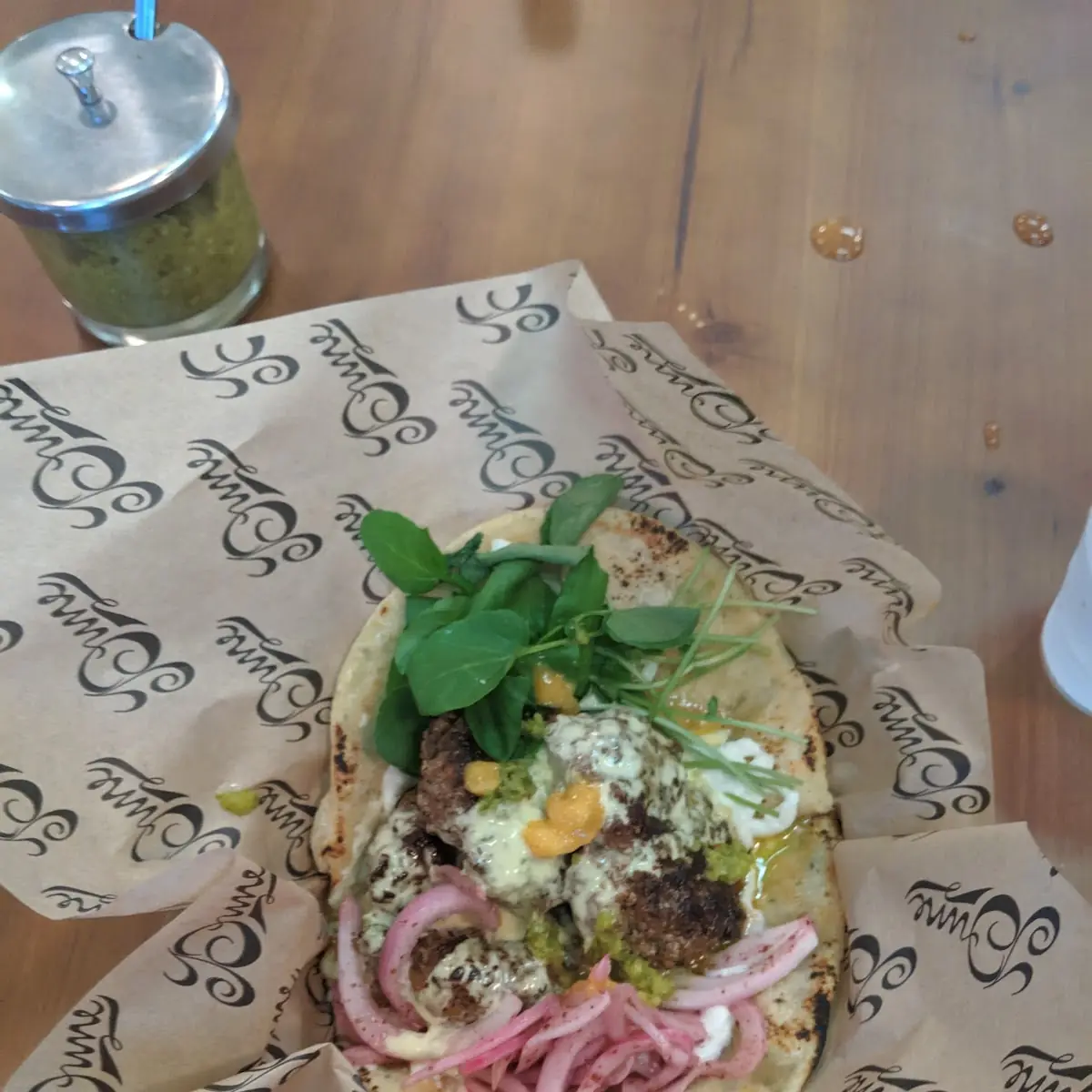 Lamb Gyro Sandwich