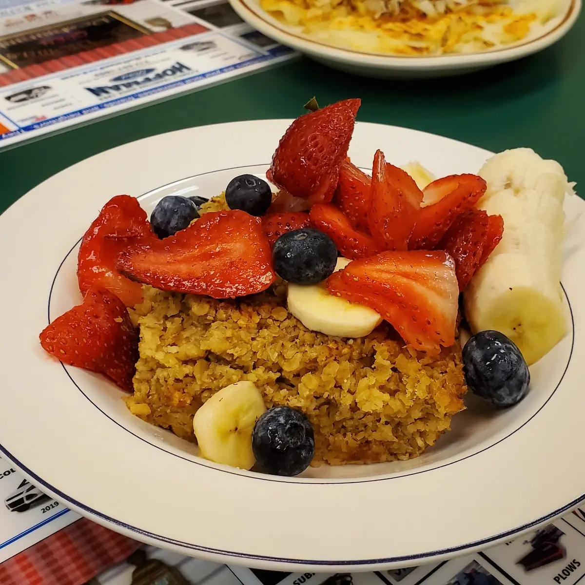 Baked Oatmeal with Fruit