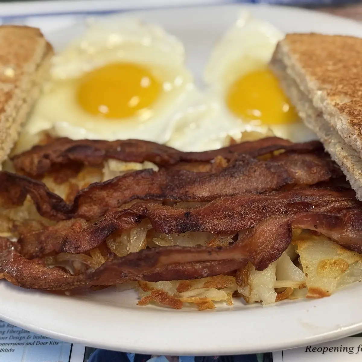 Special 2 Eggs Hash Brown