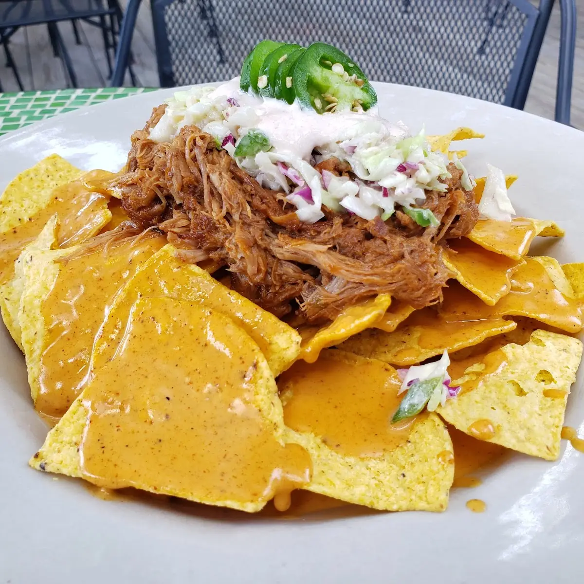 BBQ Pulled Pork Nachos