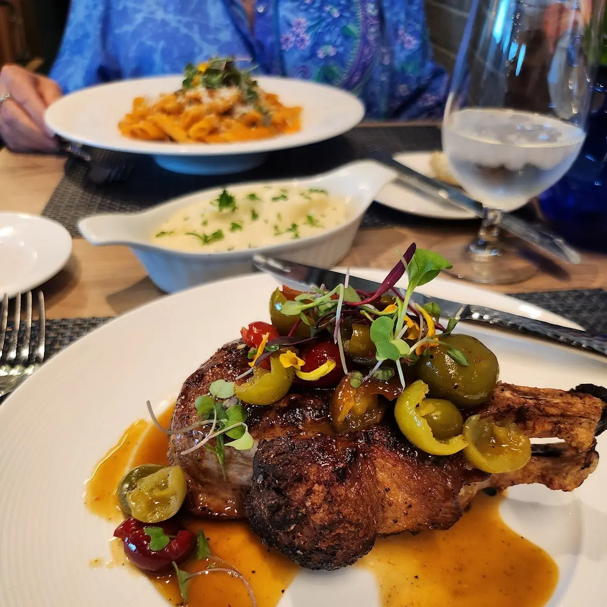 Pork Chop Agrodolce