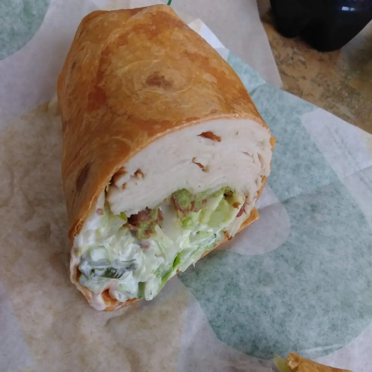 Turkey Bacon Avocado Wrap