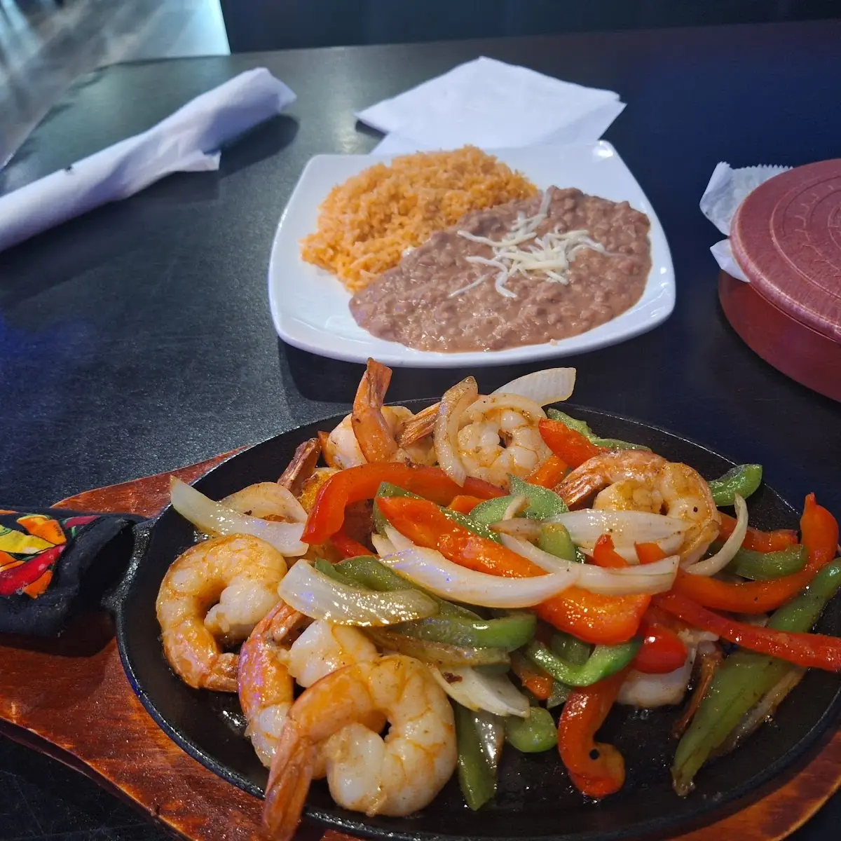 Shrimp Fajitas