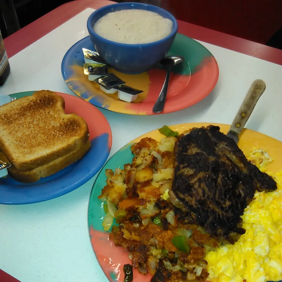 Steak Egg and Cheese