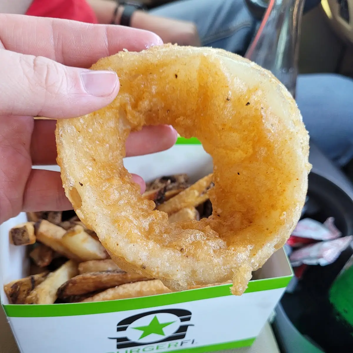 Hand-Cut Fries Onion Rings