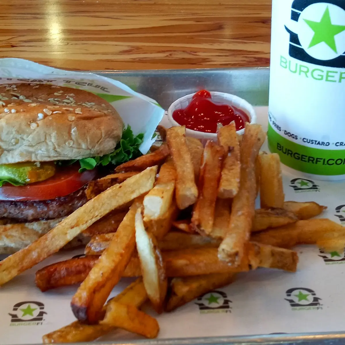 Vegan Burger Combo