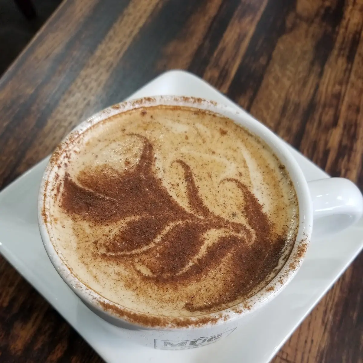 Reverse Dirty Chai Latte