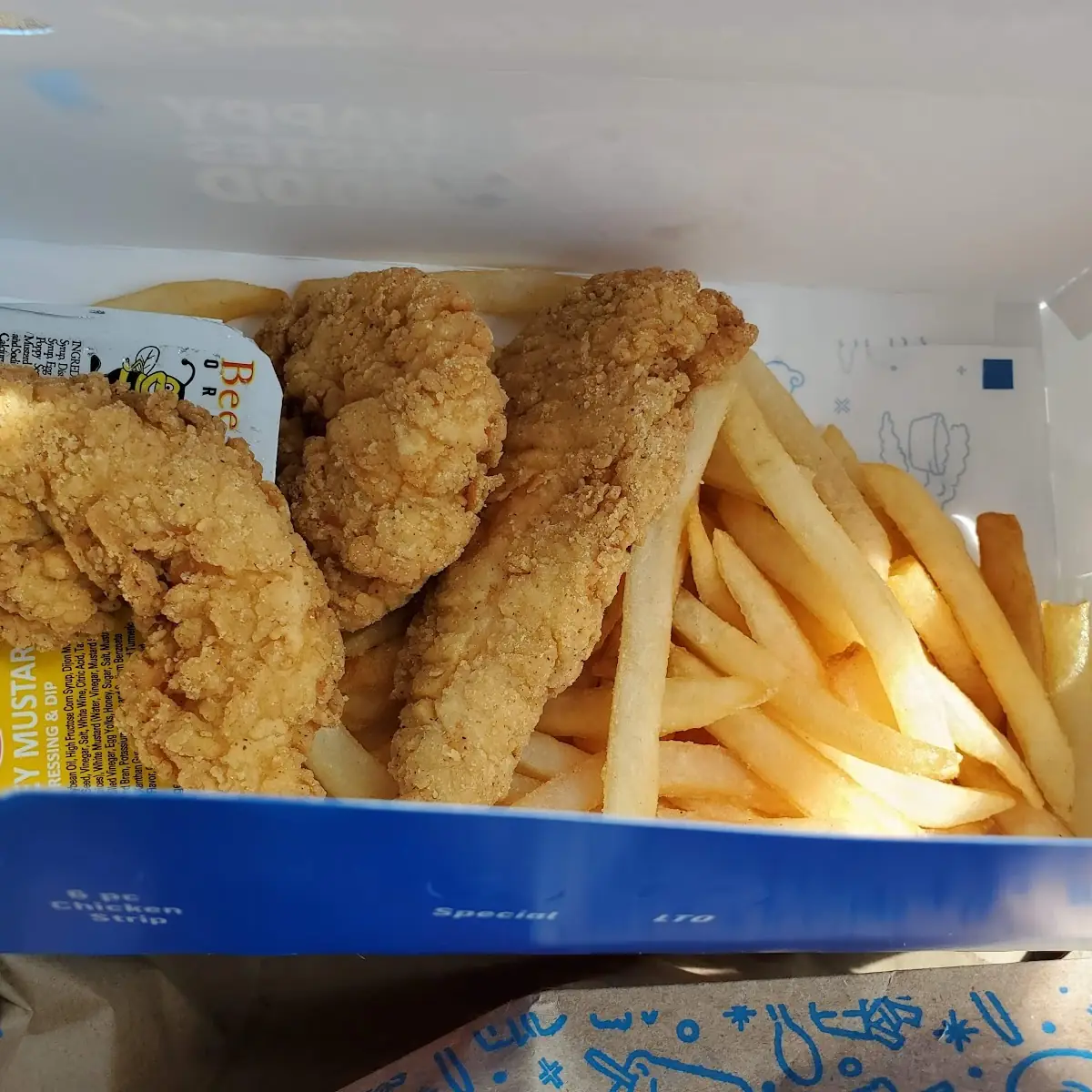 Jack's 3 Piece Chicken Strip Basket