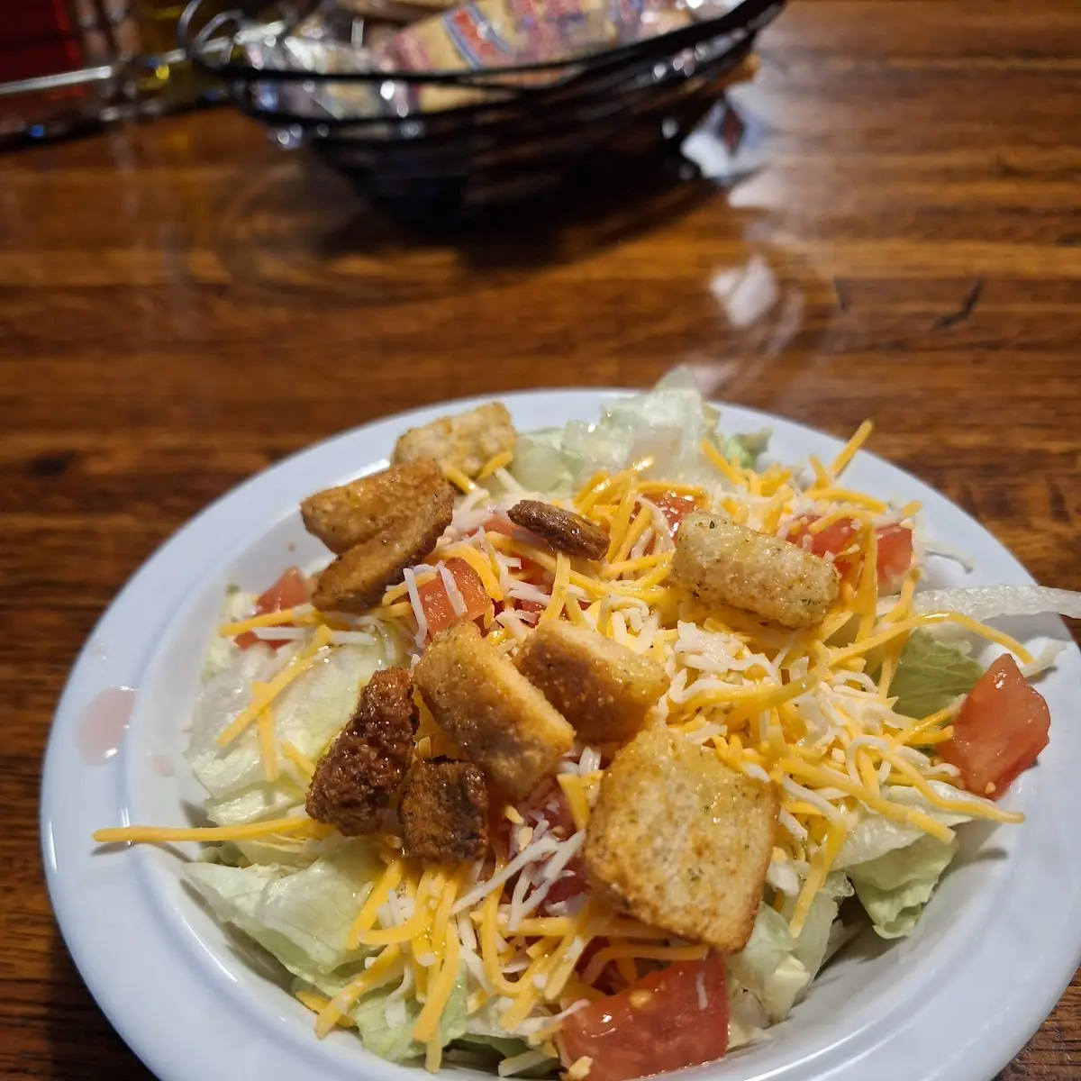 Fried Chicken Tender Salad