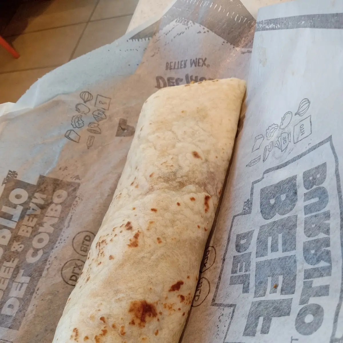 Del Beef Burrito