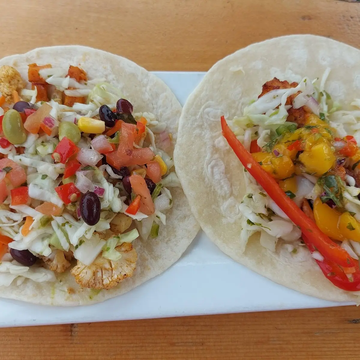 Cauliflower & Fish Tacos