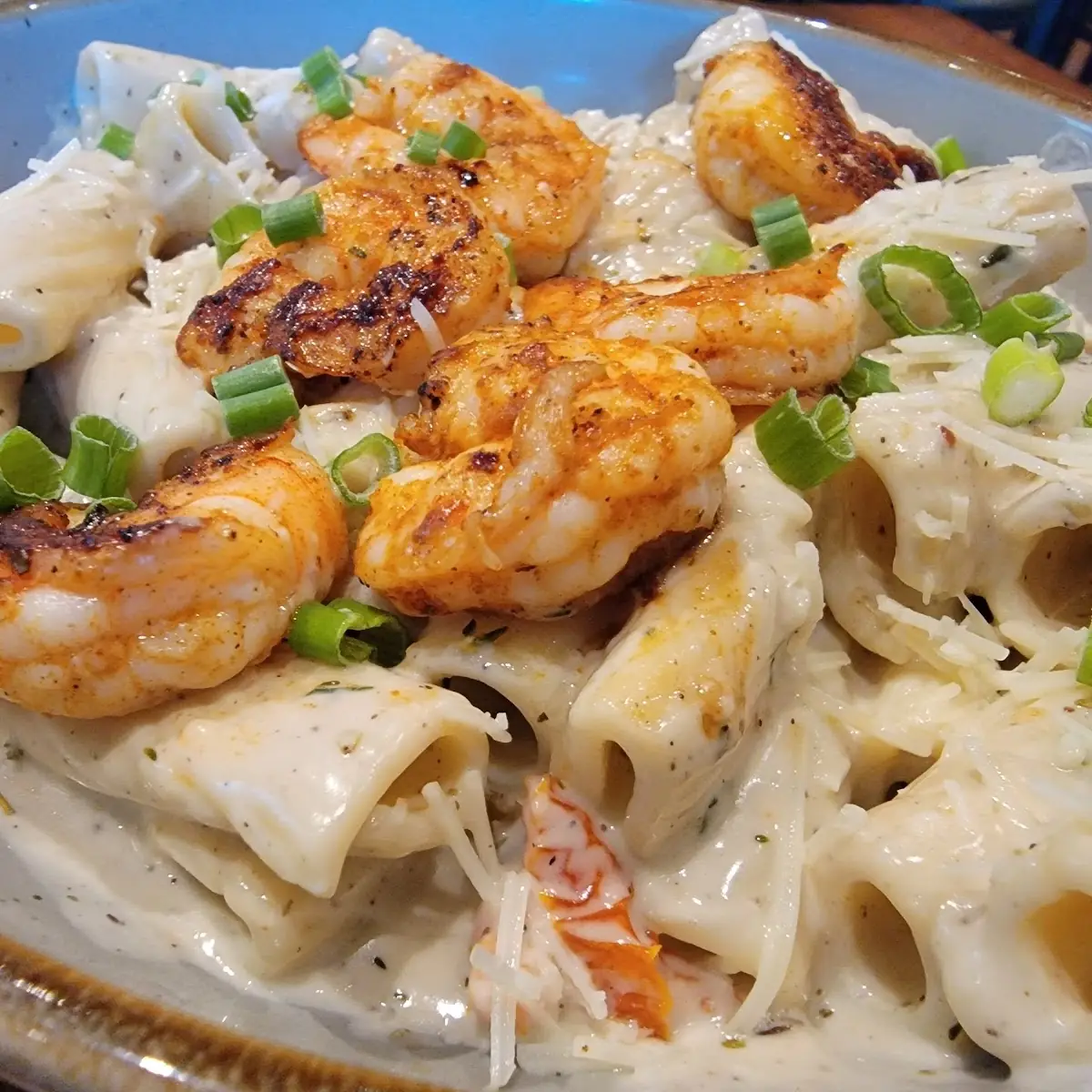 Blackened Shrimp Pasta