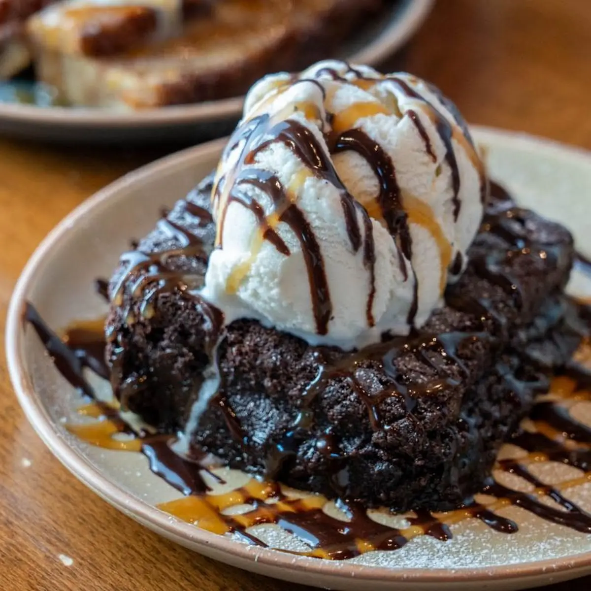 Bourbon Brownie or Croissant Bread Pudding